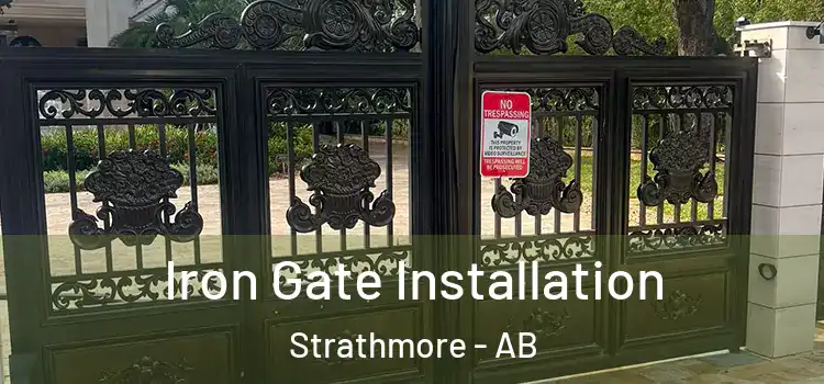Iron Gate Installation Strathmore - AB